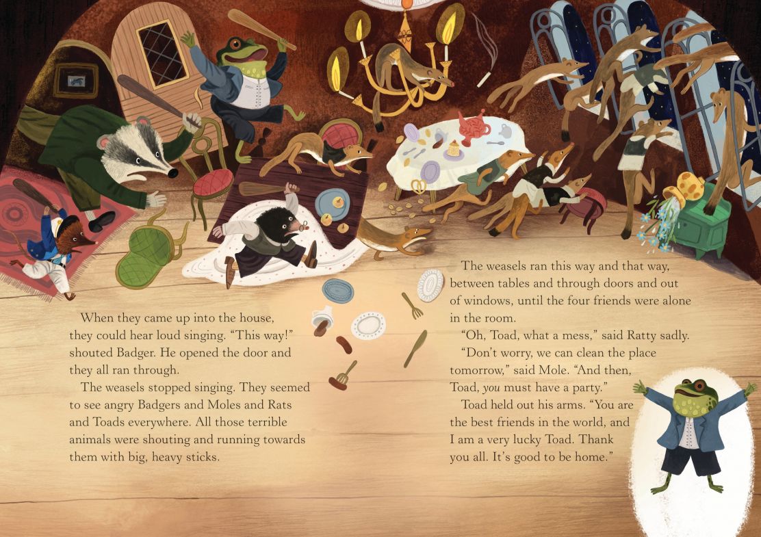The Wind in the Willows(Usborne English Readers Level 2)