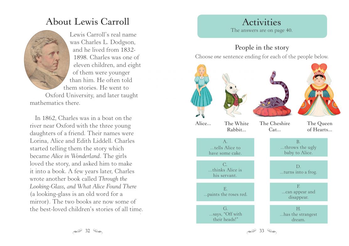 Alice in Wonderland(Usborne English Readers Level 2)