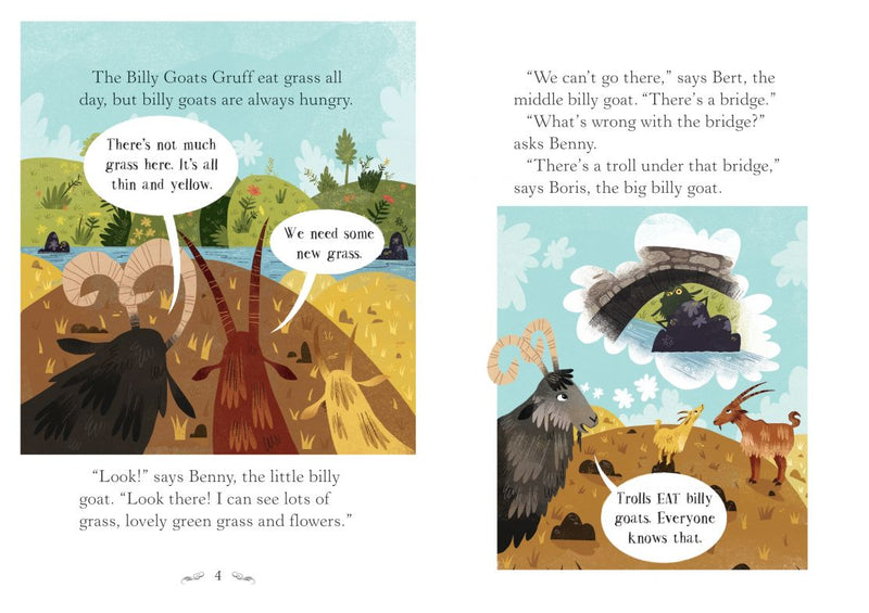 The Three Billy Goats(Usborne English Readers Starter Level)