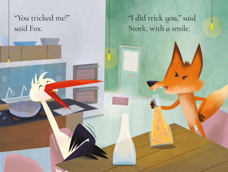 The Fox and the Stork (Usborne First Reading)