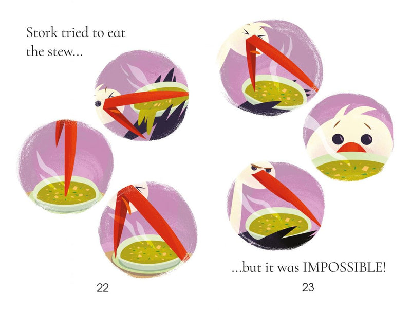 The Fox and the Stork (Usborne First Reading)