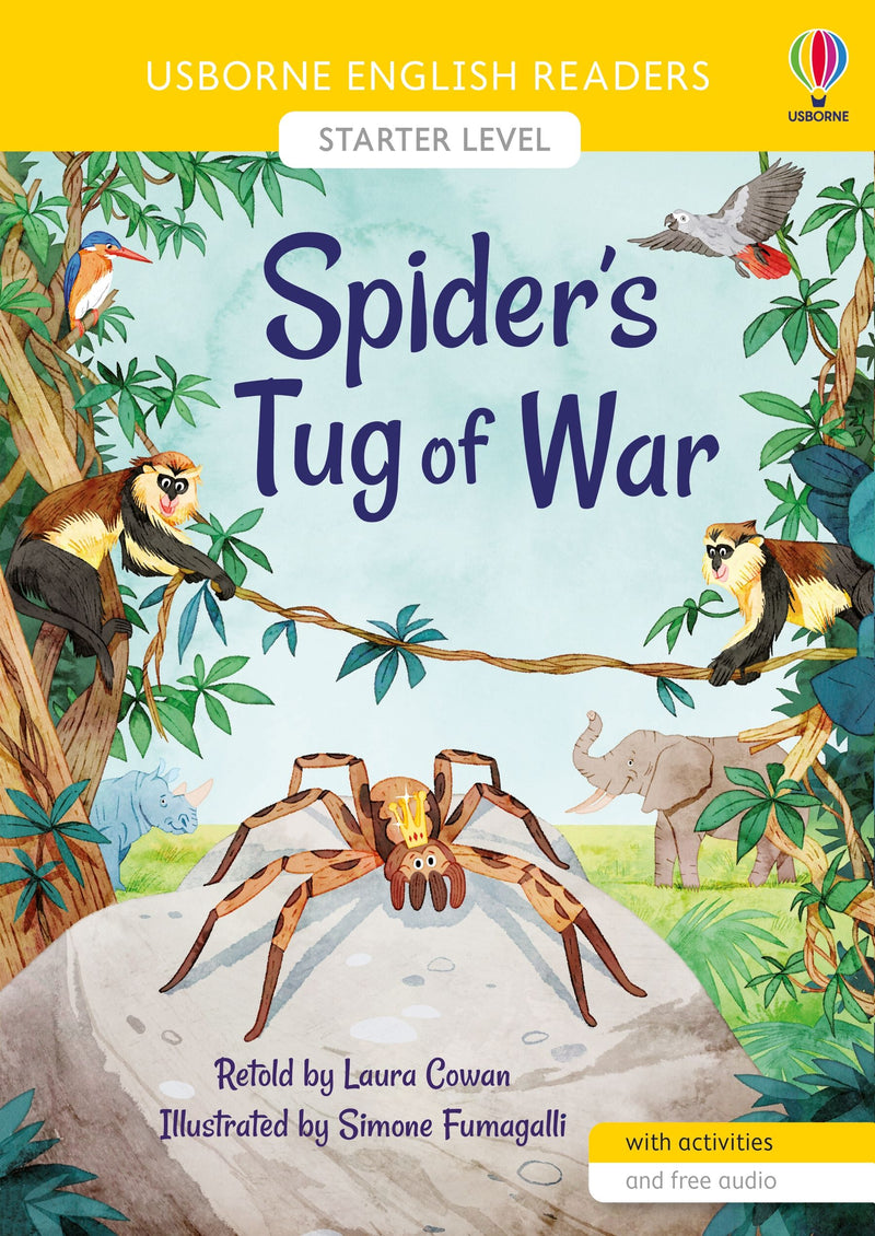 Spider's Tug of War(Usborne English Readers Starter Level)
