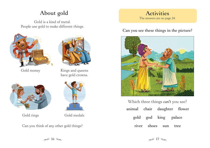 King Midas(Usborne English Readers Starter Level)