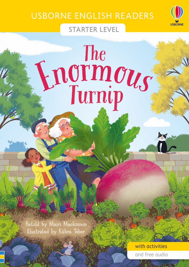 The Enormous Turnip(Usborne English Readers Starter Level)