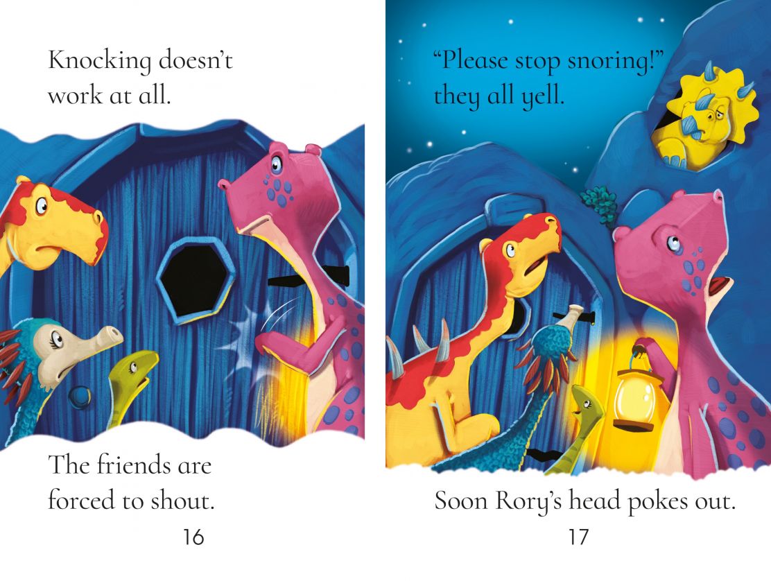 Dinosaur Tales: The Dinosaur With the Noisy Snore (Usborne First Reading)