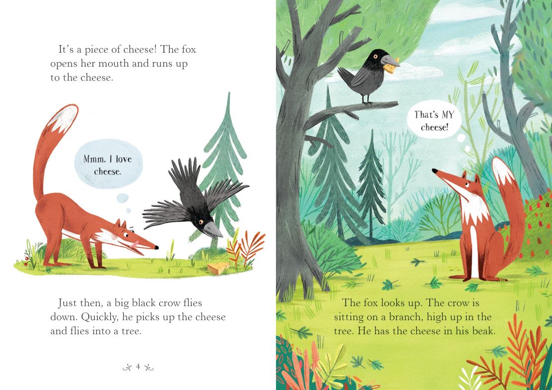 The Fox and the Crow(Usborne English Readers Starter Level)