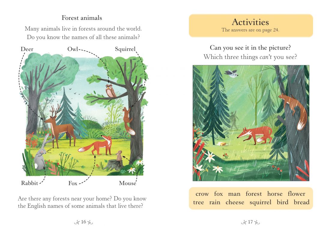 The Fox and the Crow(Usborne English Readers Starter Level)
