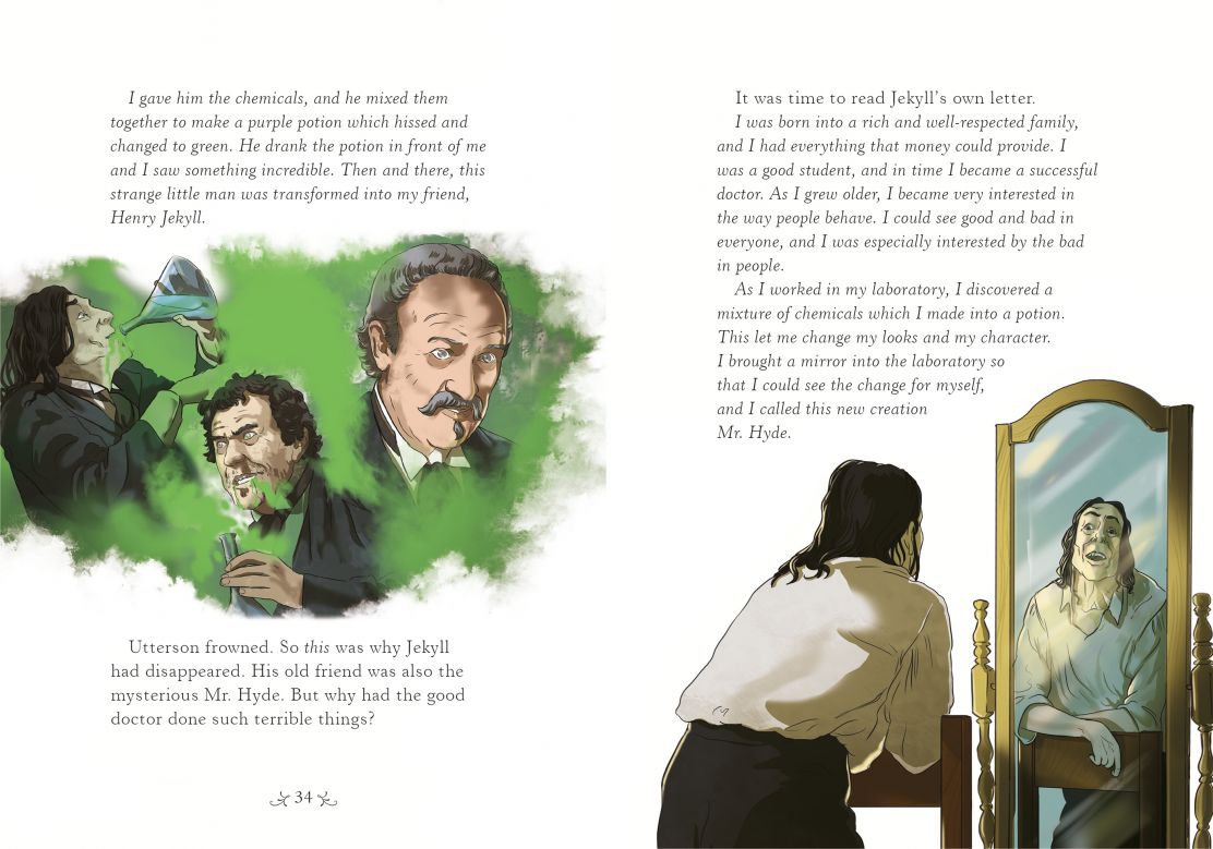 Dr. Jekyll and Mr. Hyde(Usborne English Readers Level 3)