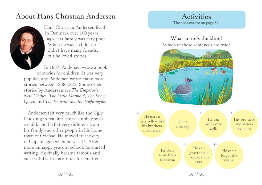 The Ugly Duckling(Usborne English Readers Level 1)