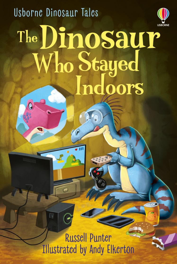 The Dinosaur who Stayed Indoors (Usborne First Reading)