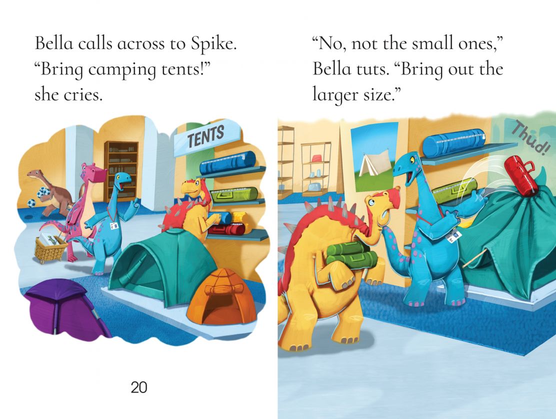 Dinosaur Tales: The Dinosaur who Ran the Store (Usborne First Reading)