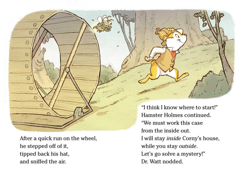 Hamster Holmes, A Mystery Comes Knocking: Ready-to-Read Level 2