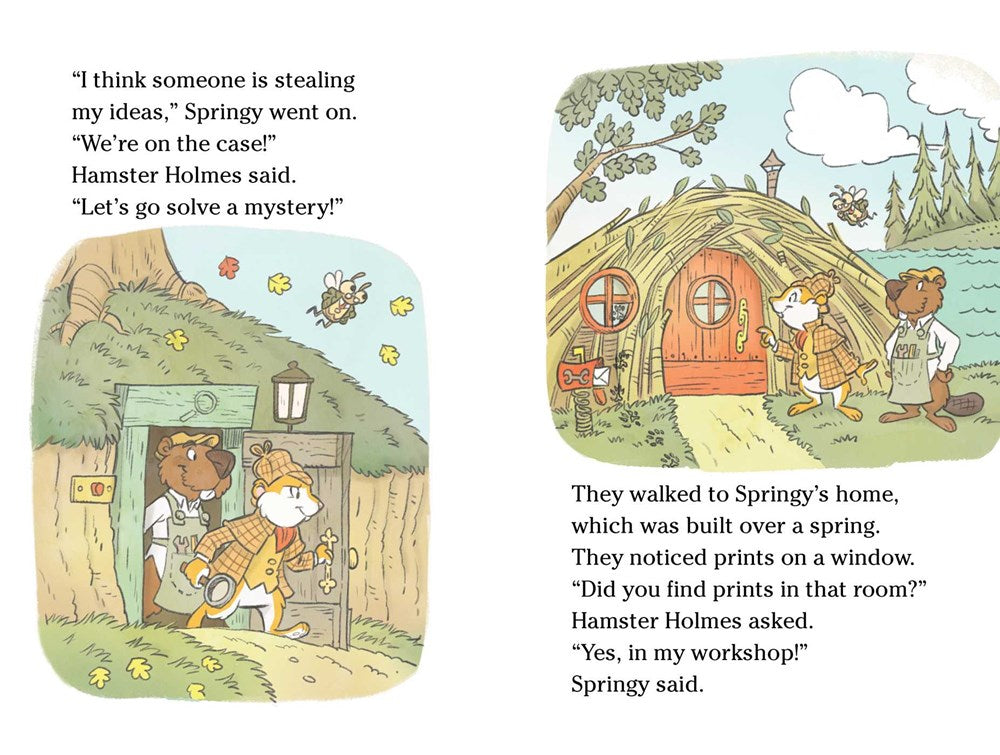 Hamster Holmes, On the Right Track: Ready-to-Read Level 2