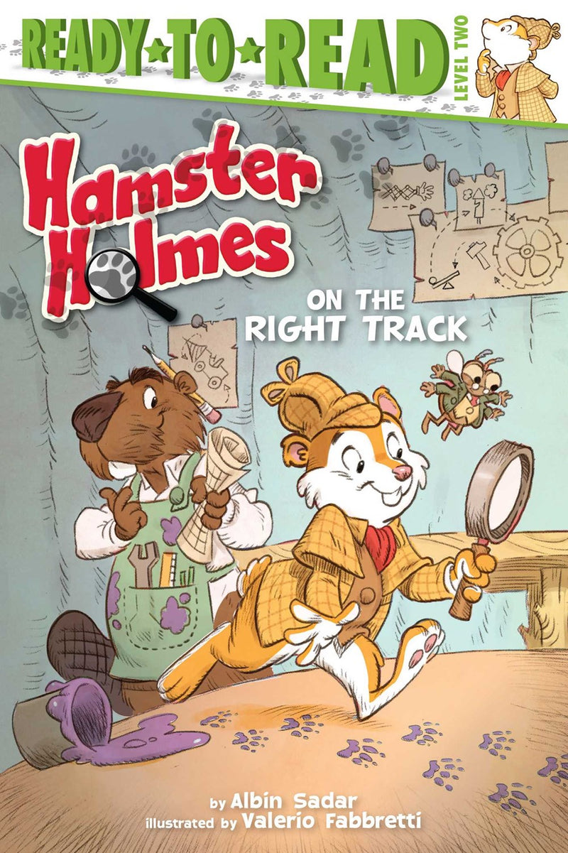 Hamster Holmes, On the Right Track: Ready-to-Read Level 2