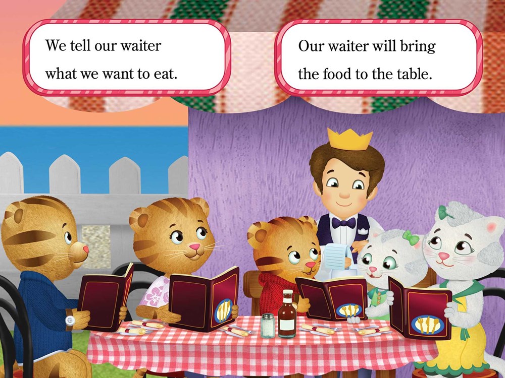 Daniel Goes Out for Dinner: Ready-to-Read Pre-Level 1