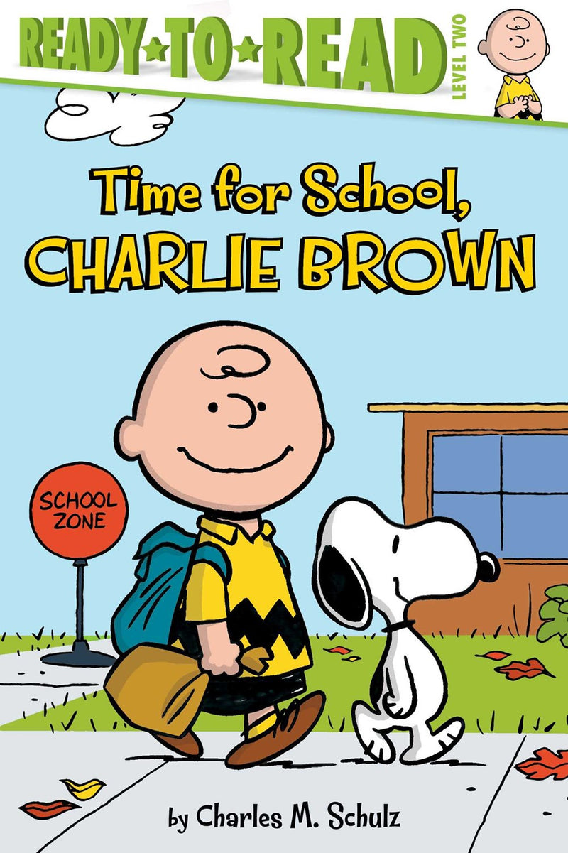 Time for School, Charlie Brown: Ready-to-Read Level 2