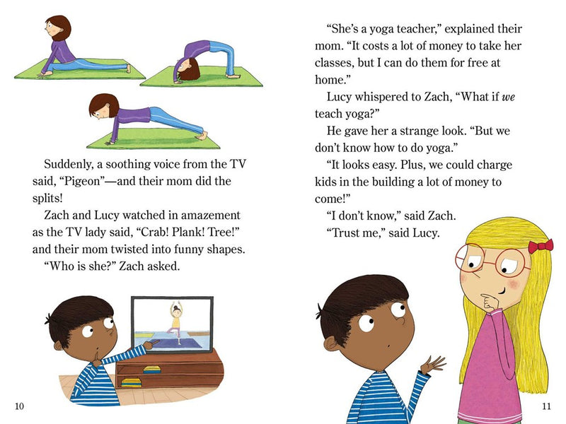 Zach and Lucy and the Yoga Zoo: Ready-to-Read Level 3