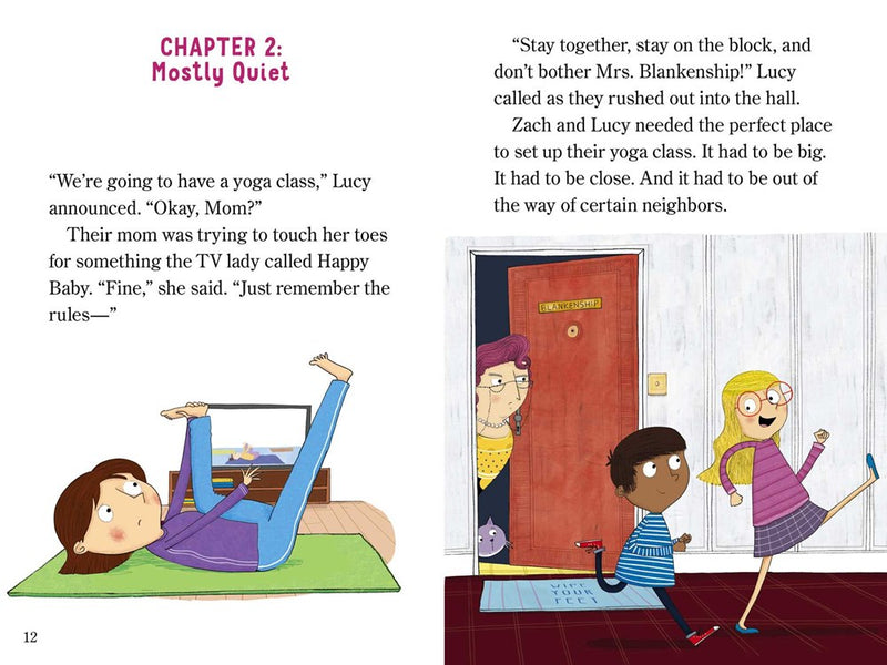 Zach and Lucy and the Yoga Zoo: Ready-to-Read Level 3