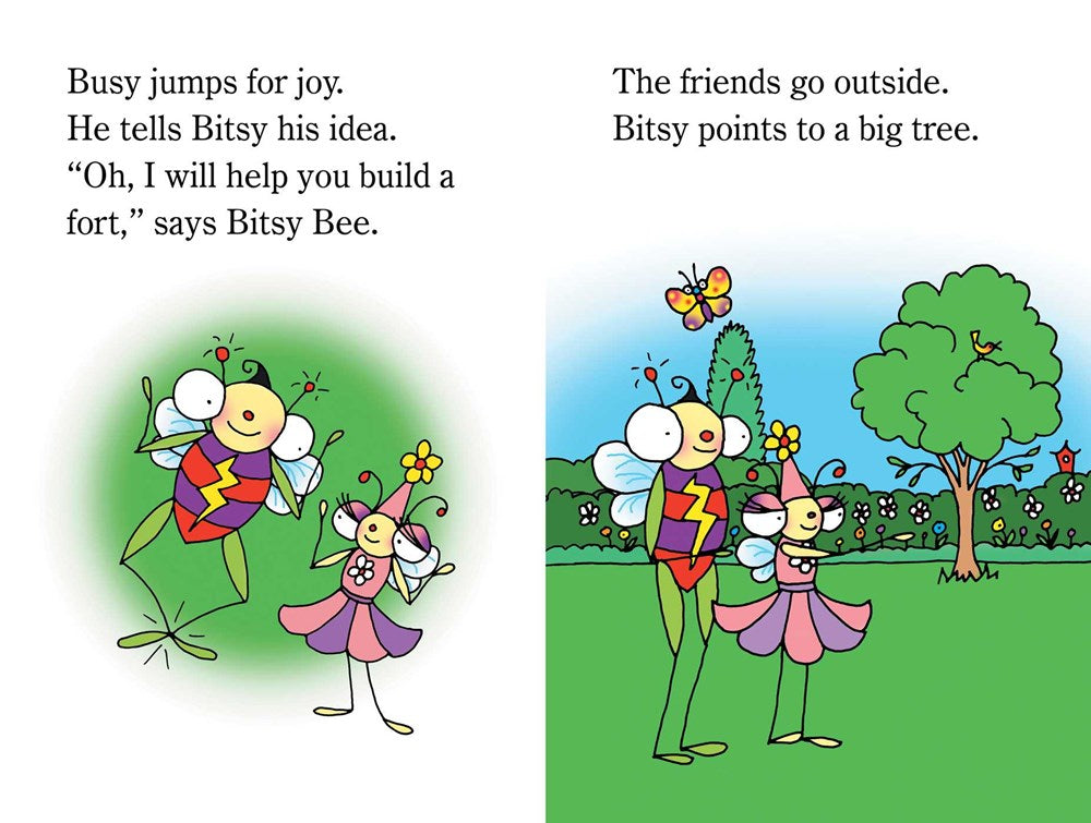 Busy Bug Builds a Fort: Ready-to-Read Level 1