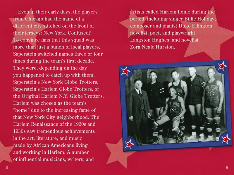 The Superstar Story of the Harlem Globetrotters: Ready-to-Read Level 3