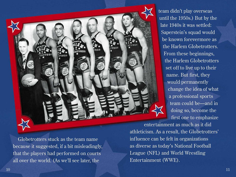 The Superstar Story of the Harlem Globetrotters: Ready-to-Read Level 3