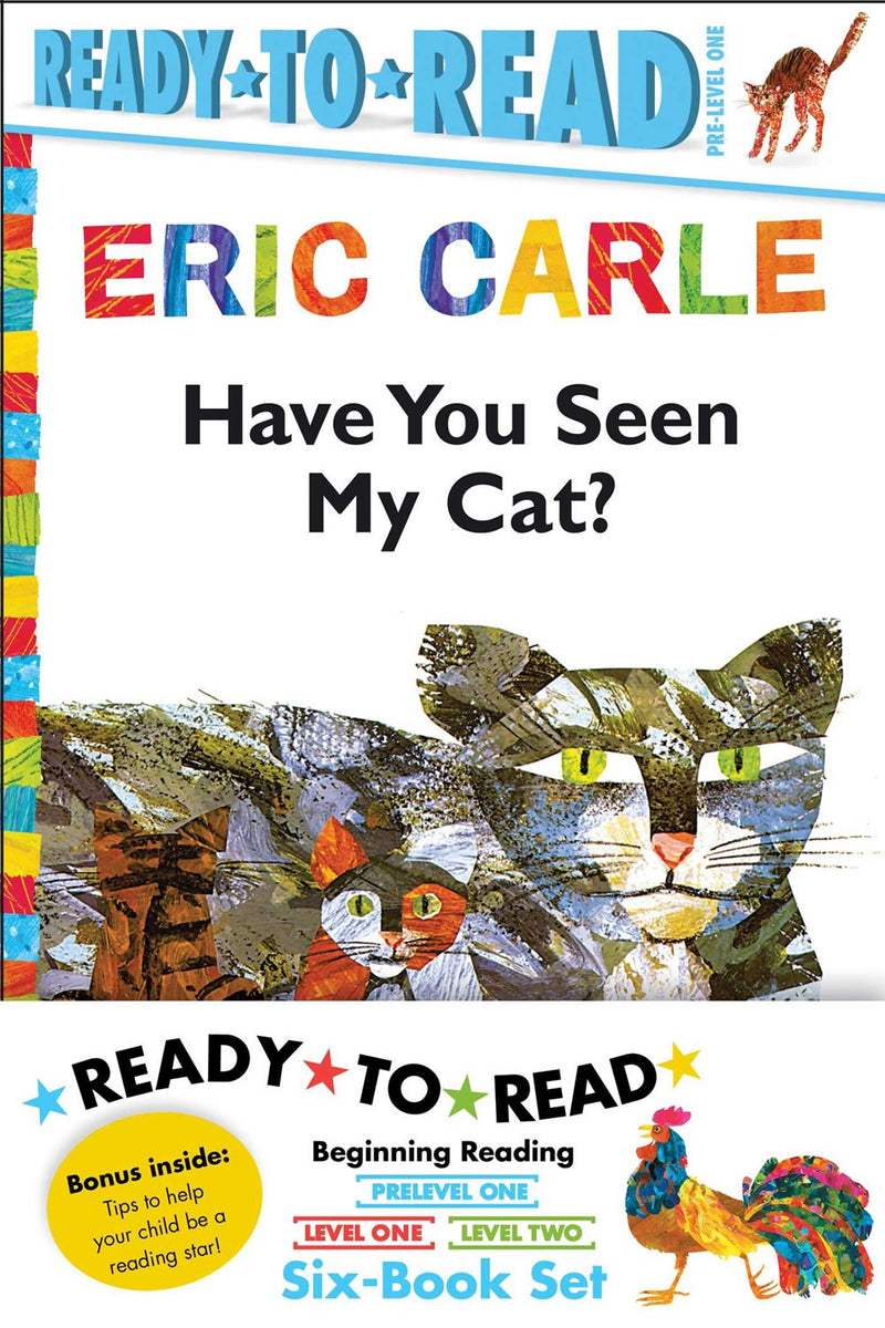 Eric Carle Ready-to-Read Value Pack-6 books(Pre Level 1)