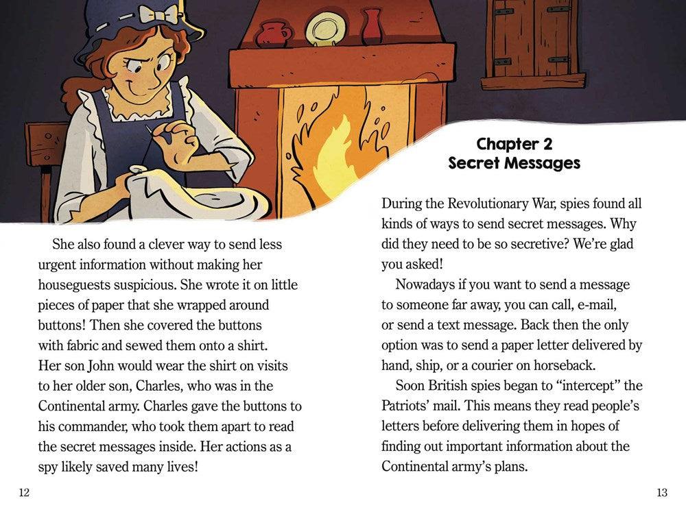 The Founding Fathers Were Spies!: Revolutionary War (Ready-to-Read Level 3)