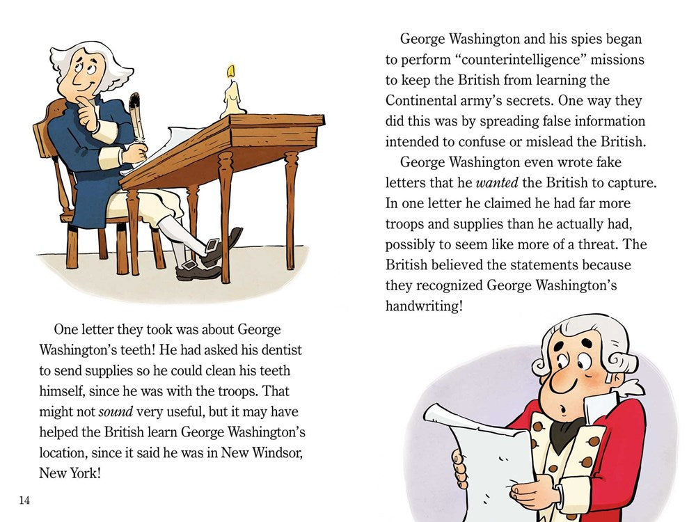 The Founding Fathers Were Spies!: Revolutionary War (Ready-to-Read Level 3)