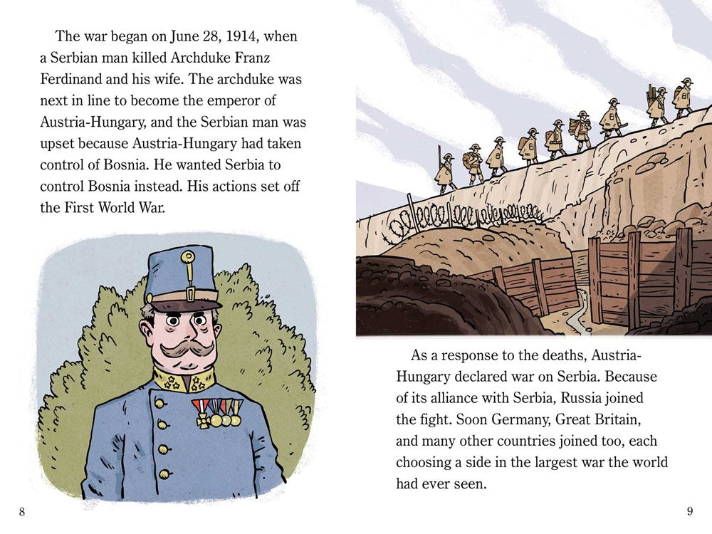 Fearless Flyers, Dazzle Painters, and Code Talkers!: World War I (Ready-to-Read Level 3)