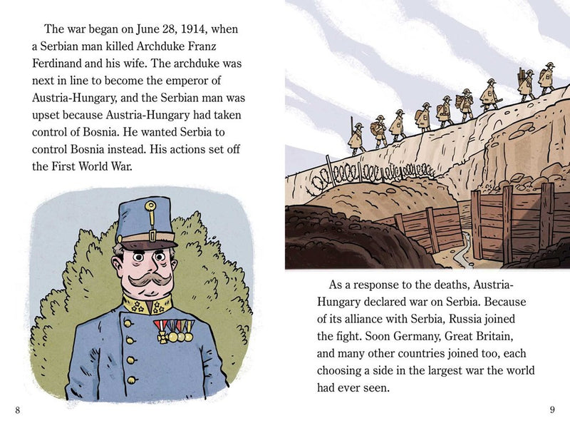 Fearless Flyers, Dazzle Painters, and Code Talkers!: World War I (Ready-to-Read Level 3)