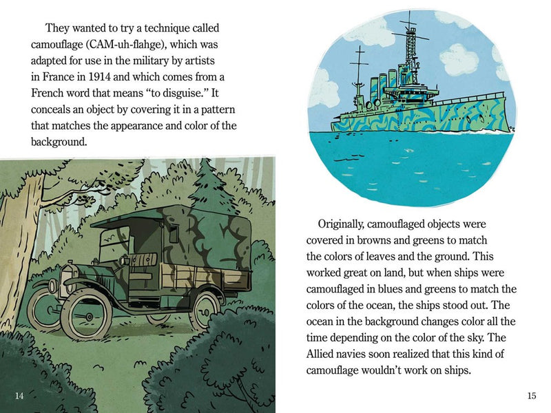 Fearless Flyers, Dazzle Painters, and Code Talkers!: World War I (Ready-to-Read Level 3)