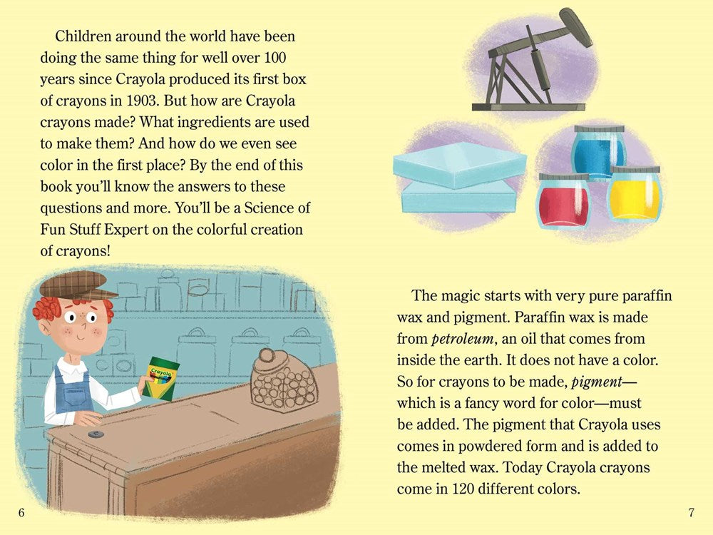 Crayola! The Secrets of the Cool Colors and Hot Hues: Ready-to-Read Level 3