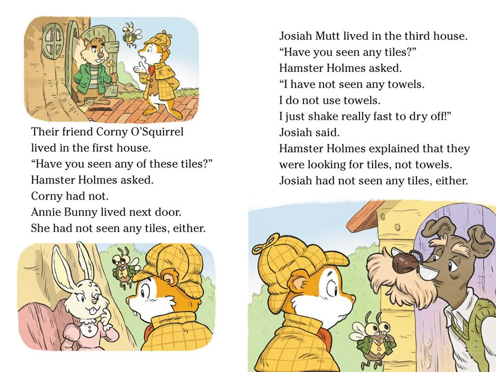 Hamster Holmes, A Bit Stumped: Ready-to-Read Level 2