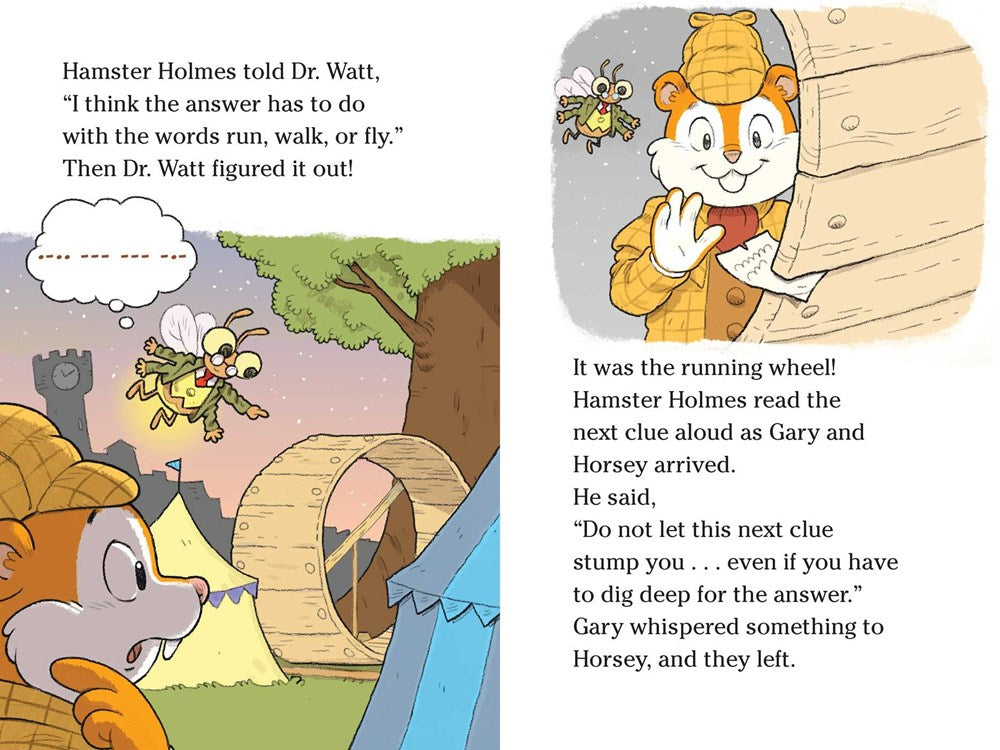 Hamster Holmes, A Big-Time Puzzle: Ready-to-Read Level 2