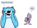 Bunny Will Not Smile!: Ready-to-Read Level 1
