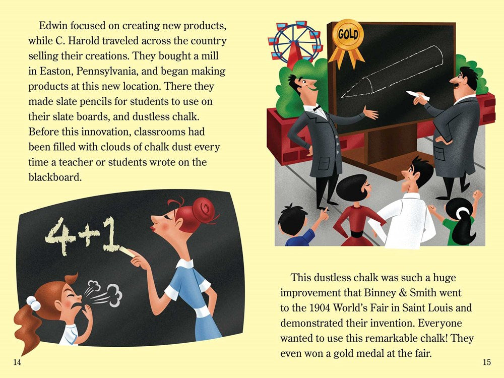 True Colors! The Story of Crayola: Ready-to-Read Level 3