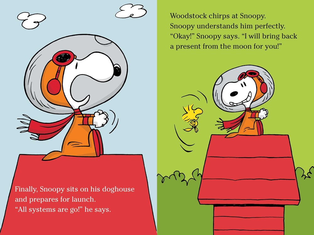 Snoopy, First Beagle on the Moon!: Ready-to-Read Level 2