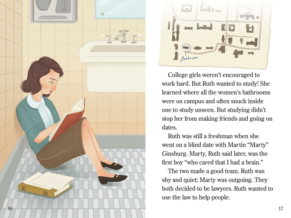 Ruth Bader Ginsburg: Ready-to-Read Level 3