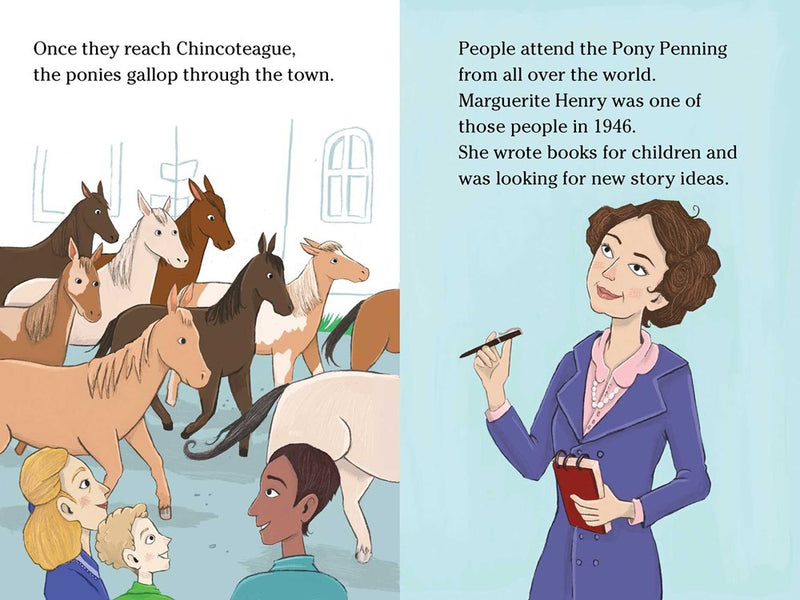 A Pony with Her Writer: The Story of Marguerite Henry and Misty (Ready-to-Read Level 2)