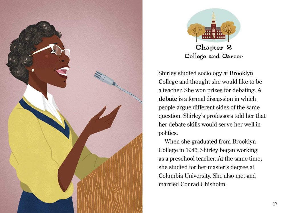 Shirley Chisholm: Ready-to-Read Level 3