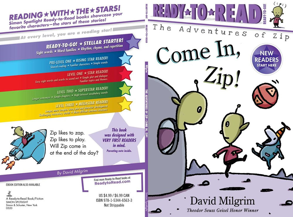 Come In, Zip!: Ready-to-Read Ready-to-Go!