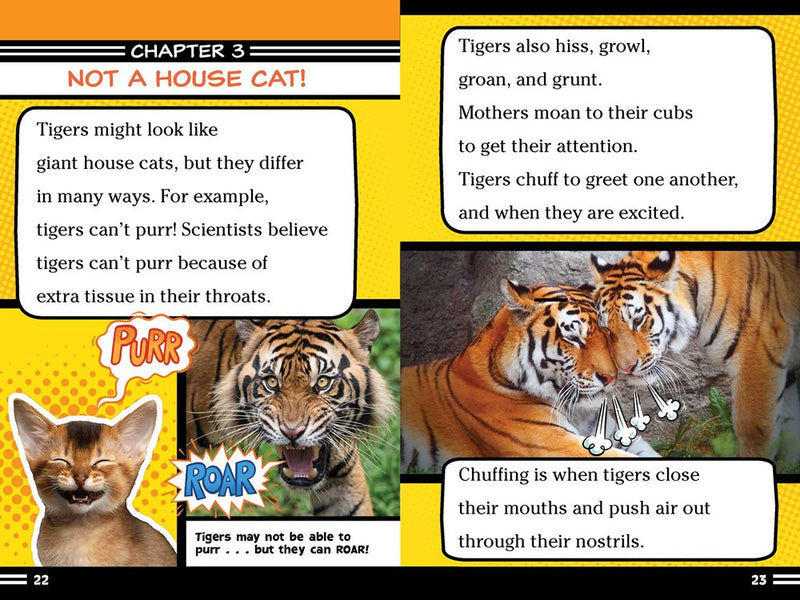 Tigers Can't Purr!: And Other Amazing Facts (Ready-to-Read Level 2)