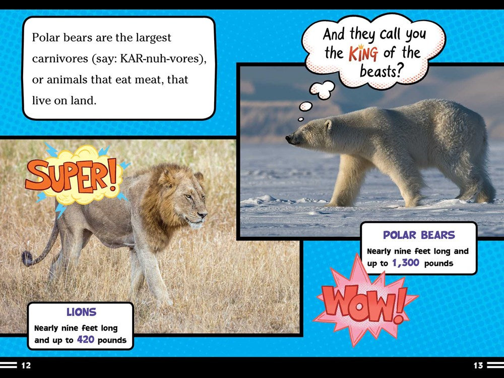 Polar Bear Fur Isn't White!: And Other Amazing Facts (Ready-to-Read Level 2)