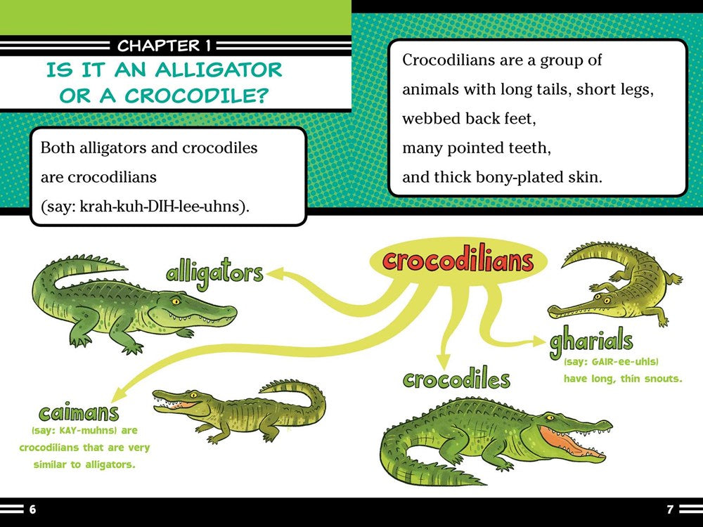 Alligators and Crocodiles Can't Chew!: And Other Amazing Facts (Ready-to-Read Level 2)