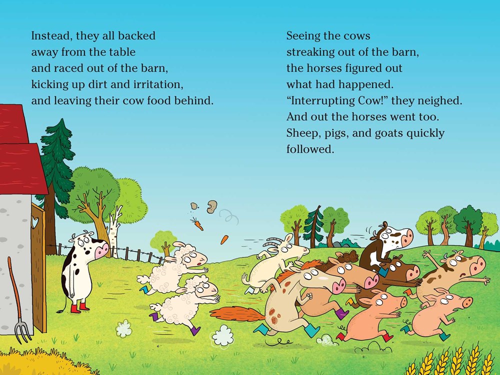 Interrupting Cow and the Chicken Crossing the Road: Ready-to-Read Level 2