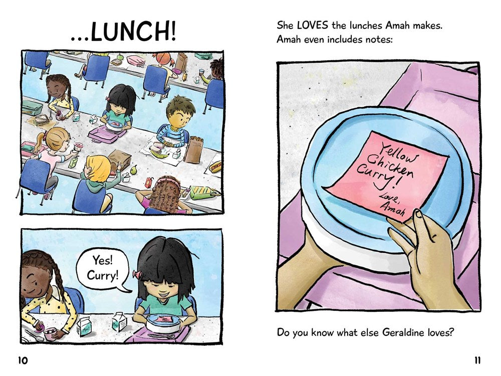 Geraldine Pu and Her Lunch Box, Too!: Ready-to-Read Graphics Level 3