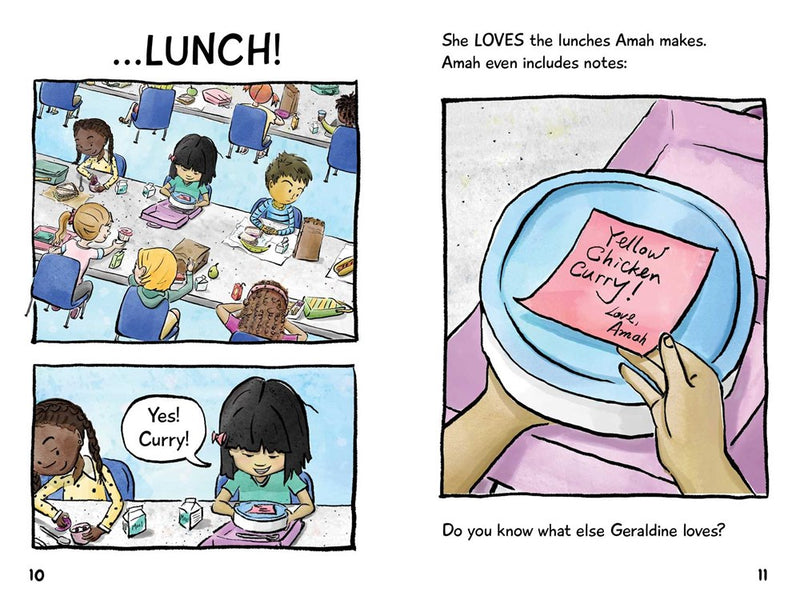 Geraldine Pu and Her Lunch Box, Too!: Ready-to-Read Graphics Level 3