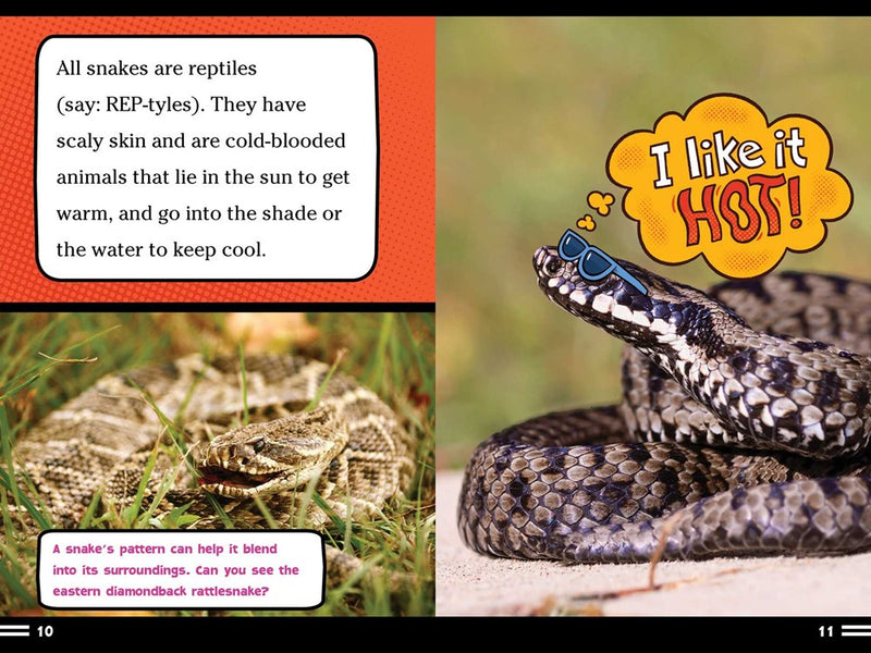 Snakes Smell with Their Tongues!: And Other Amazing Facts (Ready-to-Read Level 2)