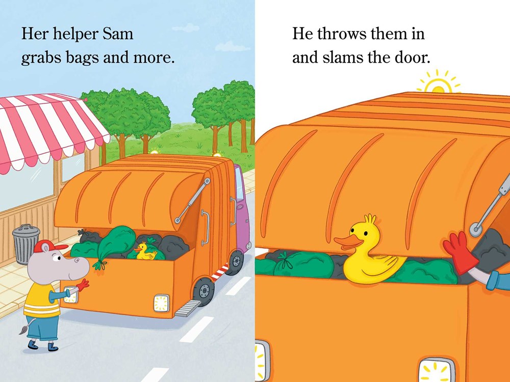 The Duck Is Stuck!: Ready-to-Read Level 1