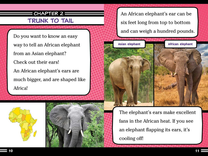 Elephants Don't Like Ants!: And Other Amazing Facts (Ready-to-Read Level 2)